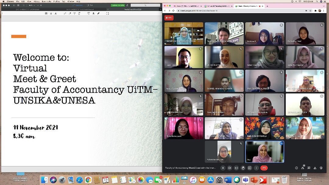 Virtual Meet & Greet FPN with UNSIKA & UNESA Indonesia