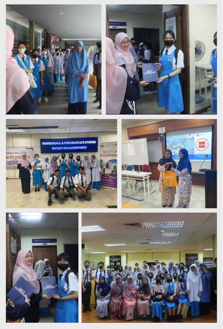 Received a visit from SMK Selayang Bharu.