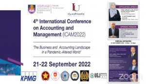 4th International Conference on Accounting & Management (ICAM2022)